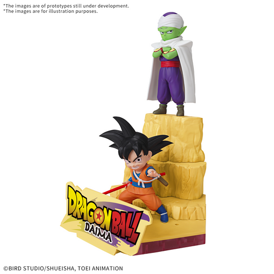 FRS DBZ DRAGON BALL DAIMA MODEL KIT SON GOKU (MINI) & PICCOLO (MINI)