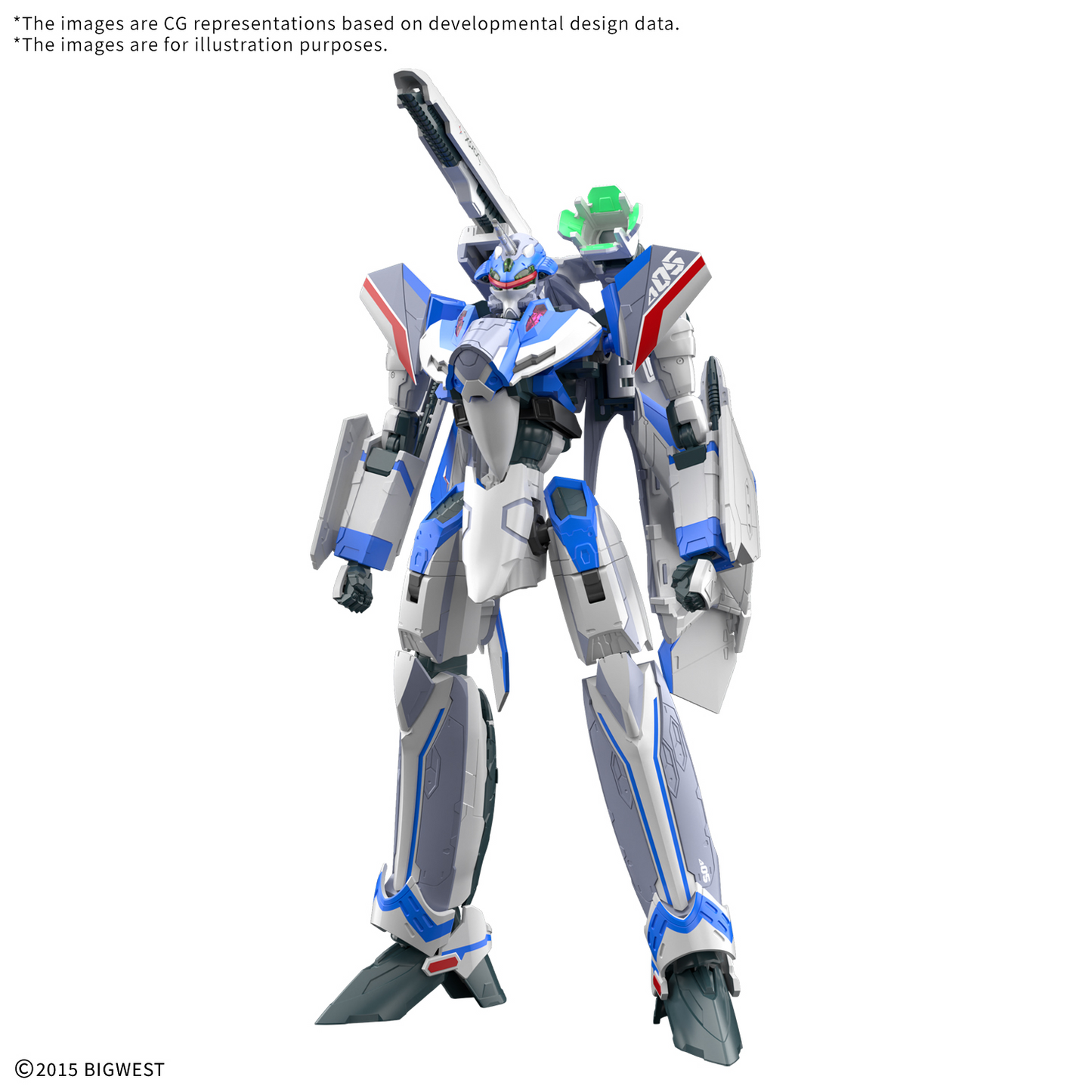 HG 1/100 VF-31J SIEGFRIED （HAYATE IMMELMANN USE）