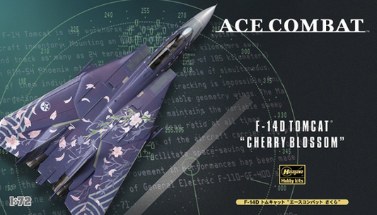 Hasegawa 1/72 F-14D TOMCAT "ACE COMBAT CHERRY BLOSSOM"