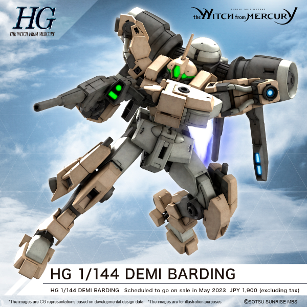 HG 1/144 DEMI BARDING