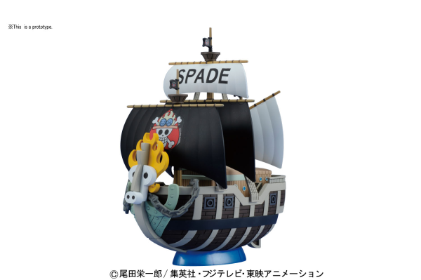 HG One Piece - Grand Ship Collection - Spade Pirates Ship