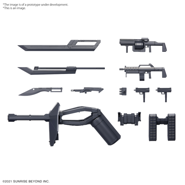 HG 1/72 AMAIM Warrior at the Borderline Weapon Set 2